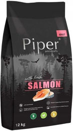Dolina Noteci Piper Animals Hundetrockenfutter mit Lachs für adulte Hunde 12 kg – Bild 1 von 2