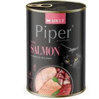 Produktbild von Dolina Noteci Piper Katzennassfutter Huhn mit Lachs für erwachsene Katzen 400g