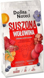 Dolina Noteci Premium getrocknetes Rindfleisch für Hunde Adult getreidefrei und glutenfrei 9 kg - 2 x 9 kg – Bild 1 von 3