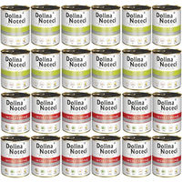 Produktbild von Dolina Noteci Premium Hundefutter Adult Rind und Gans mit Kartoffeln hoher Fleischanteil 24x800 g