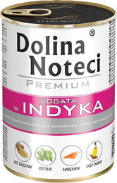 Dolina Noteci Premium Hundefutter Adult Truthahn Glutenfrei 12 x 400 g - 24 x 400 g – Bild 1 von 1