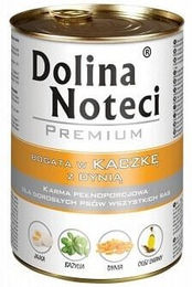 Dolina Noteci Premium Hundefutter Ente mit Kürbis Stückchen in Sauce 400 g - 400 g – Bild 1 von 4