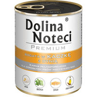 Produktbild von Dolina Noteci Premium Hundefutter Ente mit Kürbis Stückchen in Sauce Adult 24 x 800 g glutenfrei - 24 x 800 g