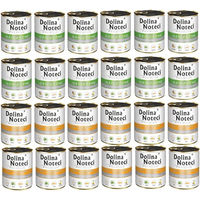 Produktbild von Dolina Noteci Premium Hundefutter Ente mit Kürbis und Wild 24x800g