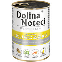 Produktbild von Dolina Noteci Premium Hundefutter Huhn Stückchen in Sauce Glutenfrei Adult 12 x 400 g - 12 x 400 g