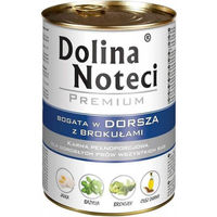 Produktbild von Dolina Noteci Premium Hundefutter Kabeljau mit Brokkoli 400g - 400 g
