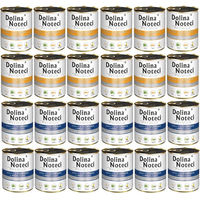 Produktbild von Dolina Noteci Premium Hundefutter Kabeljau mit Brokkoli Ente und Kürbis 24x800g