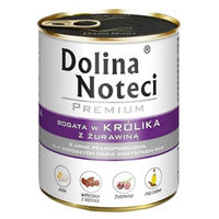 Produktbild von Dolina Noteci Premium Hundefutter Kaninchen mit Moosbeeren Glutenfrei Adult 12 x 800g - 24 x 800 g