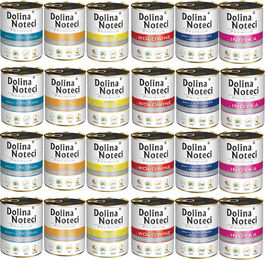 Produktbild von Dolina Noteci Premium Hundefutter Mix Schwein Rind Huhn 24x800g