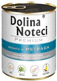Dolina Noteci Premium Hundefutter Pastete mit Forelle Rind und Schwein 800g - 800 g – Bild 1 von 2