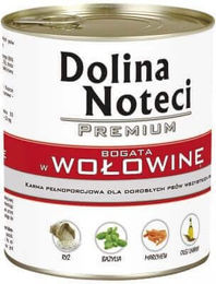 Produktbild von Dolina Noteci Premium Hundefutter Rind mit hohem Fleischanteil Adult 12 x 800g - 12 x 800 g