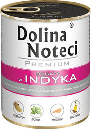 Produktbild von Dolina Noteci Premium Hundefutter Truthahn für Adult, glutenfrei, 24 x 800 g - 12 x 800 g