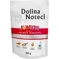 Produktbild von Dolina Noteci Premium Junior Hundefutter Rinderherzen 300g