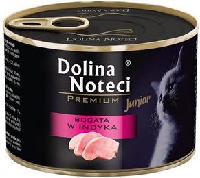 DOLINA NOTECI Premium Junior Kitten Futter Truthahn Getreidefrei 12x185 g – Bild 1 von 2