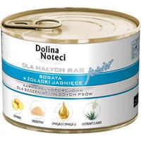 Produktbild von DOLINA NOTECI Premium Junior Kleine Rassen Hund Lammmägen in Sauce 185g getreidefrei - 185 g