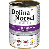 Produktbild von Dolina Noteci Premium Kaninchen mit Cranberry für erwachsene Kaninchen glutenfrei 12 x 400 g - 24 x 400 g