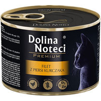 Produktbild von Dolina Noteci Premium Katzen Nassfutter Adult Huhn Pastete getreidefrei 12 x 185 g - 12 x 185 g