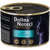 Produktbild von Dolina Noteci Premium Katzen Nassfutter Adult Thunfisch Pastete getreidefrei 12 x 185 g - 12 x 185 g