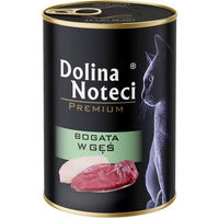 Produktbild von Dolina Noteci Premium Katzen Nassfutter mit Gans und Rind getreidefrei 400 g