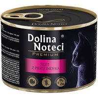 Produktbild von Dolina Noteci Premium Katzen Nassfutter Putenbrustfilet Pastete für Adult, getreidefrei, 12 x 185 g - 12 x 185 g