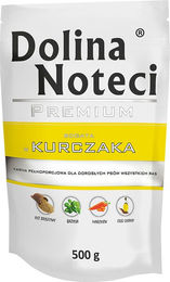 Produktbild von Dolina Noteci Premium Katzenfutter Huhn Adult Glutenfrei 10 x 500 g Beutel - 10 x 500 g