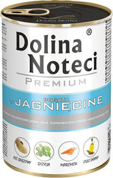 Produktbild von Dolina Noteci Premium Katzenfutter Lamm glutenfrei für Adult 12 x 400 g - 24 x 400 g