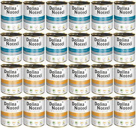 Produktbild von Dolina Noteci Premium Katzenfutter mit Forelle, Ente und Kürbis 24x800g
