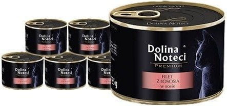 Dolina Noteci Premium Katzenpastete Kalb Huhn Schwein für erwachsene Katzen getreidefrei glutenfrei 12x185 g – Bild 1 von 4