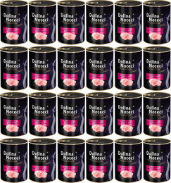 Produktbild von Dolina Noteci Premium Kitten Futter Truthahn mit Rind Huhn und Schwein getreidefrei 24 x 400 g