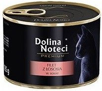 Dolina Noteci Premium Lachsfilet Nassfutter für Katzen Getreidefrei 185 g – Bild 1 von 1