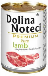 Produktbild von DOLINA NOTECI Premium Lamm Stückchen in Sauce für Hunde Adult Getreidefrei 800g