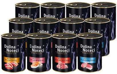 Produktbild von Dolina Noteci Premium Mix Katzenfutter Adult Getreidefrei 12x400g