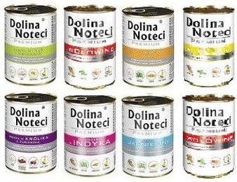 Produktbild von Dolina Noteci Premium Mix Katzenfutter mit hohem Fleischanteil ohne Fisch 400 g x 30 Stück