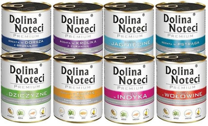 Produktbild von Dolina Noteci Premium Mixed Flavours Getreidefrei mit hohem Fleischanteil ohne Huhn 800 g x 30 Stück