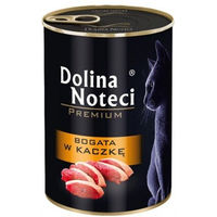 Produktbild von Dolina Noteci Premium Nassfutter Ente getreidefrei und glutenfrei für adulte Katzen 12x400 g - 400 g