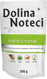 Produktbild von Dolina Noteci Premium Nassfutter für erwachsene Hunde mit Hirsch 10 x 500 g glutenfrei - 10 x 500 g