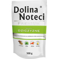 Produktbild von Dolina Noteci Premium Nassfutter für erwachsene Hunde mit Hirsch 10 x 500 g glutenfrei - 10 x 500 g