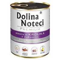 Produktbild von Dolina Noteci Premium Nassfutter für Hunde Adult mit Kaninchen und Cranberry 800g - 800 g