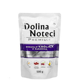 Dolina Noteci Premium Nassfutter für Hunde mit Kaninchen Rind Schwein und Cranberry 500 g - 500 g – Bild 1 von 3