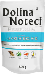 Dolina Noteci Premium Nassfutter für Hunde mit Lamm Glutenfrei ohne Farb- und Aromastoffe 10 x 500 g – Bild 1 von 2