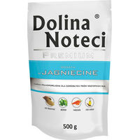 Produktbild von Dolina Noteci Premium Nassfutter für Hunde mit Lamm Glutenfrei ohne Farb- und Aromastoffe 10 x 500 g
