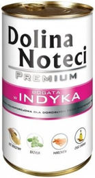 Produktbild von Dolina Noteci Premium Nassfutter für Hunde mit Truthahn, Schwein und Rind 400g - 400 g