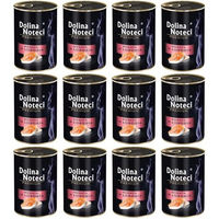 Produktbild von Dolina Noteci Premium Nassfutter für Katzen Adult Lachs Getreidefrei 12 x 400g - 12 x 400 g