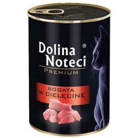 Produktbild von Dolina Noteci Premium Nassfutter für Katzen mit Lamm und Kalb getreidefrei und glutenfrei Adult 10x400 g - 12 x 400 g