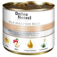 Produktbild von Dolina Noteci Premium Nassfutter für kleine Hunde mit Gans, Kartoffeln und Apfel 185g - 185 g