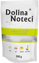 Produktbild von DOLINA NOTECI Premium Nassfutter Gans mit Kartoffeln für Hunde Adult 6x500 g