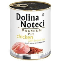 Produktbild von DOLINA NOTECI Premium Nassfutter Huhn mit Reis Monoprotein Stückchen in Sauce 800g - 800 g