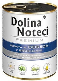 Dolina Noteci Premium Nassfutter Kabeljau mit Schwein und Rind für adulte Hunde 6x800 g - 800 g – Bild 1 von 2