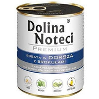 Produktbild von Dolina Noteci Premium Nassfutter Kabeljau mit Schwein und Rind für adulte Hunde 6x800 g - 800 g