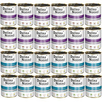 Produktbild von Dolina Noteci Premium Nassfutter mit Forelle, Kaninchen und Preiselbeeren 24x800g
